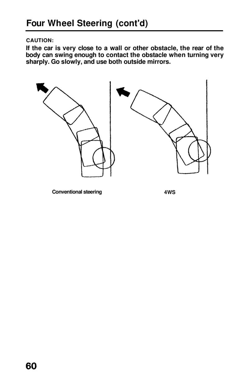 Honda Prelude III 3 owners manual / page 60