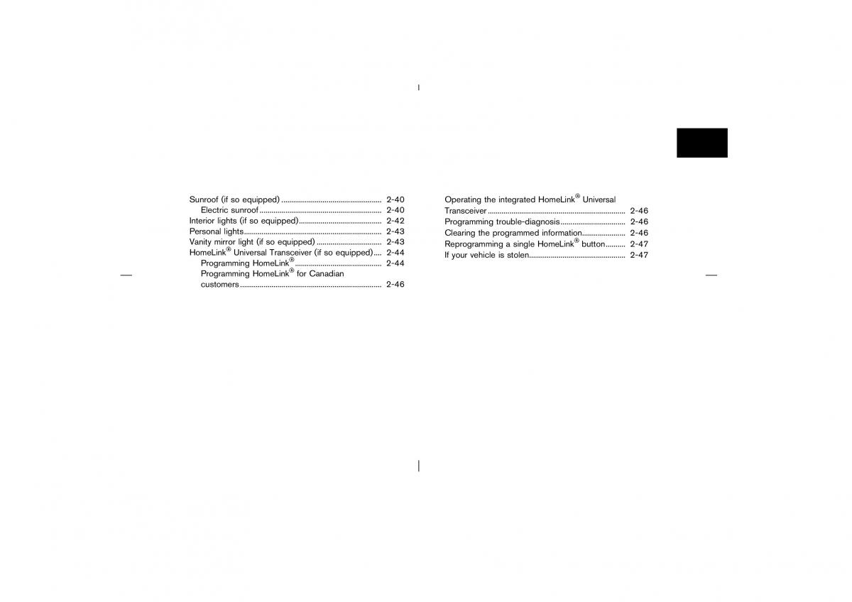 Nissan Pathfinder II 2 owners manual / page 56