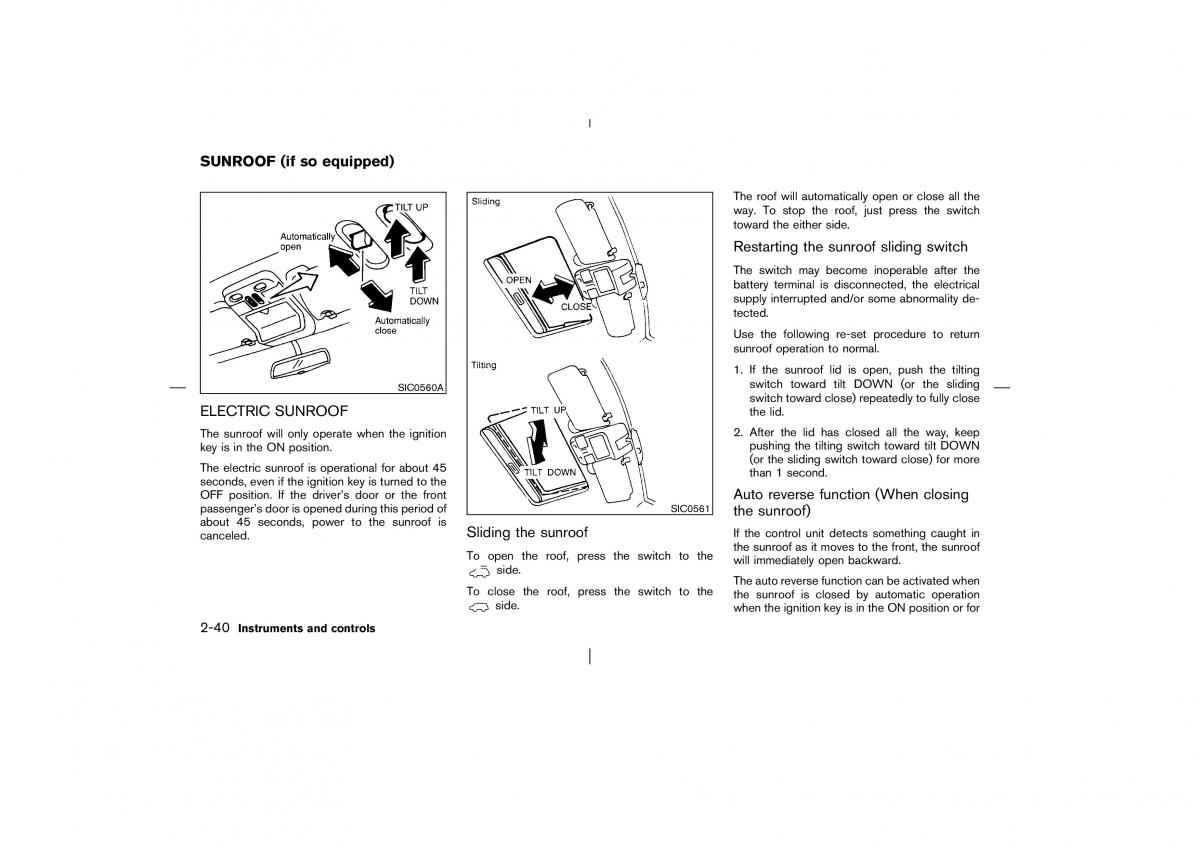 Nissan Pathfinder II 2 owners manual / page 95