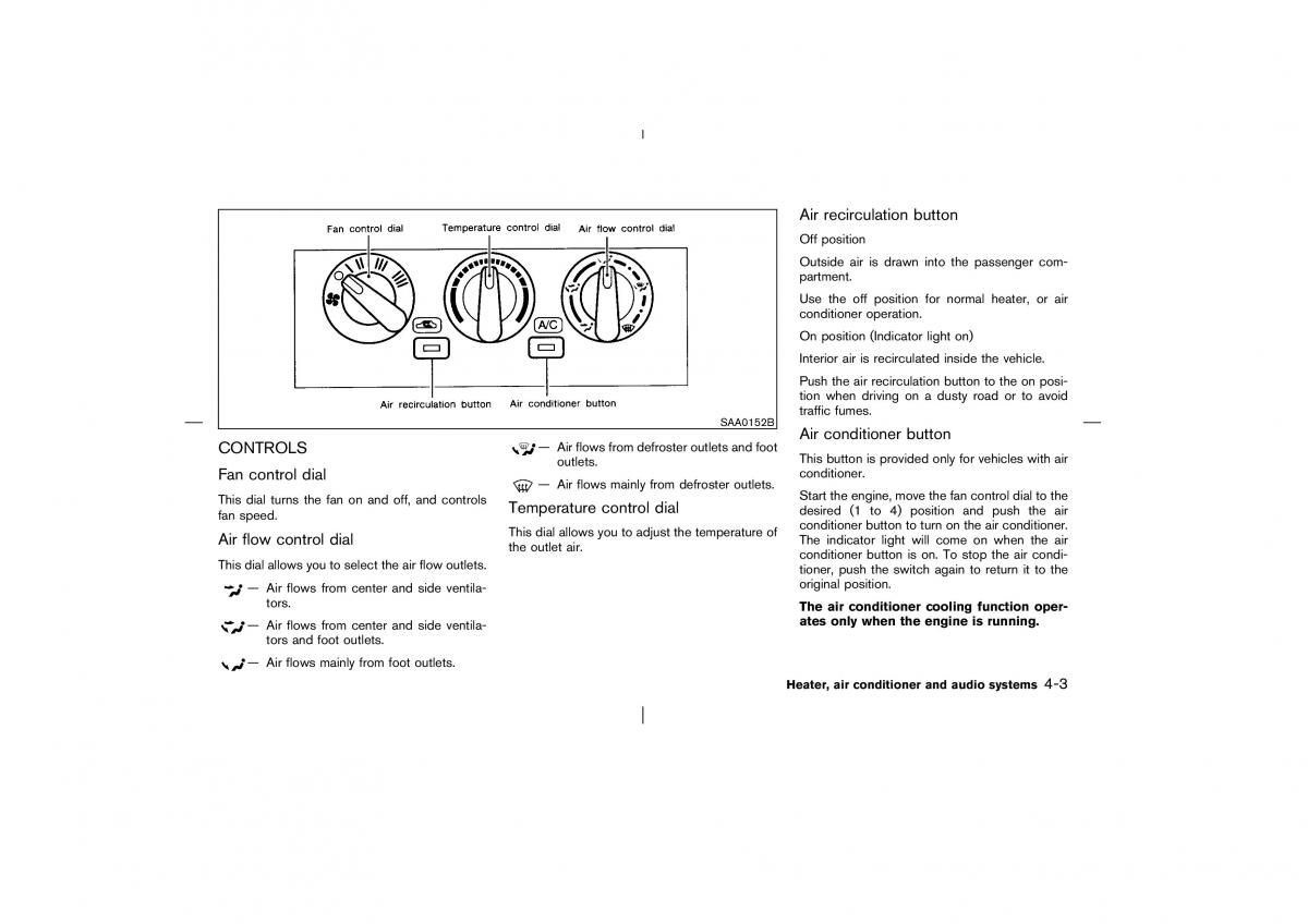 Nissan Pathfinder II 2 owners manual / page 128