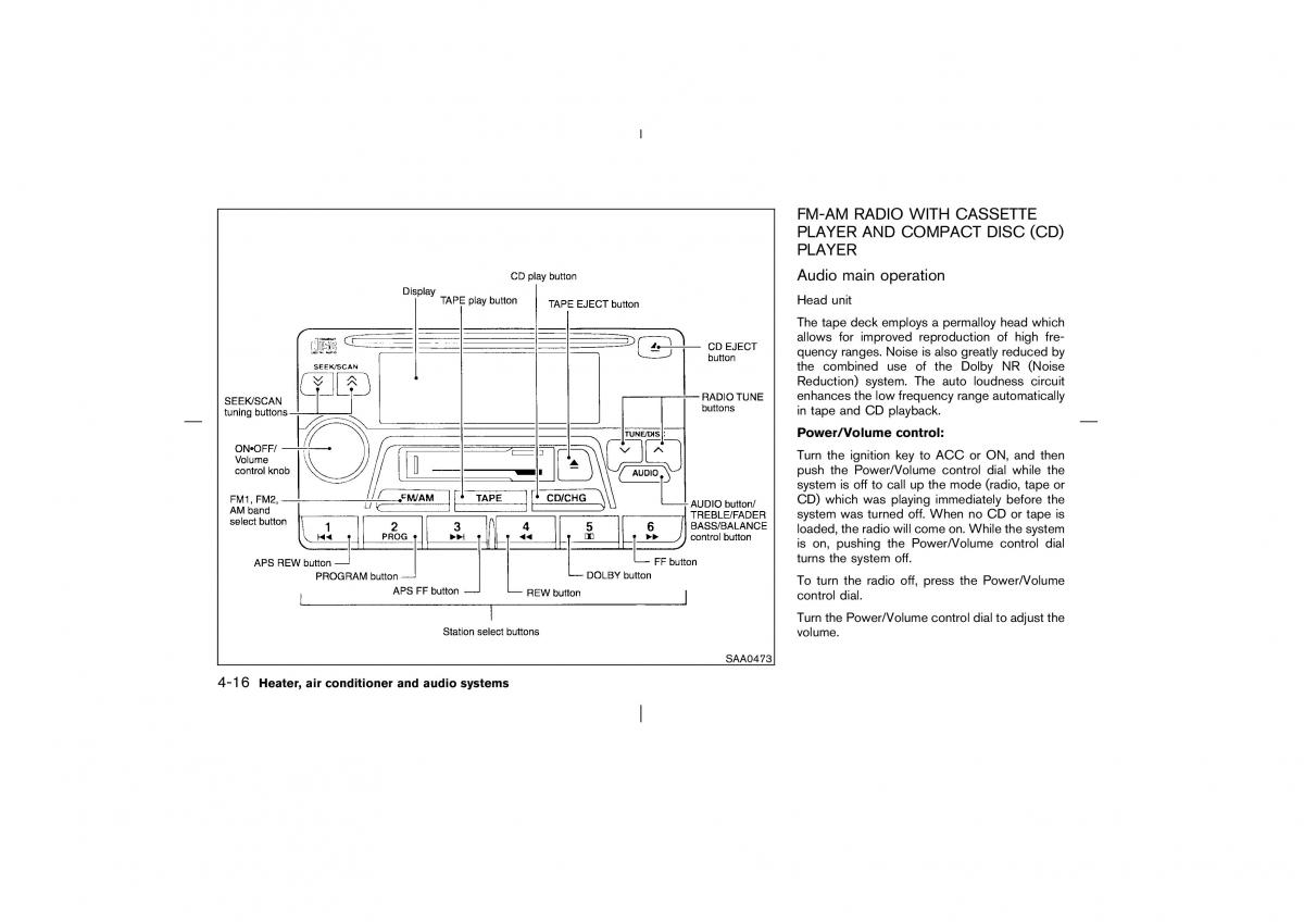 Nissan Pathfinder II 2 owners manual / page 141