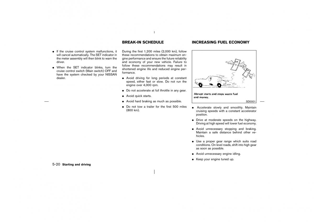 Nissan Pathfinder II 2 owners manual / page 177