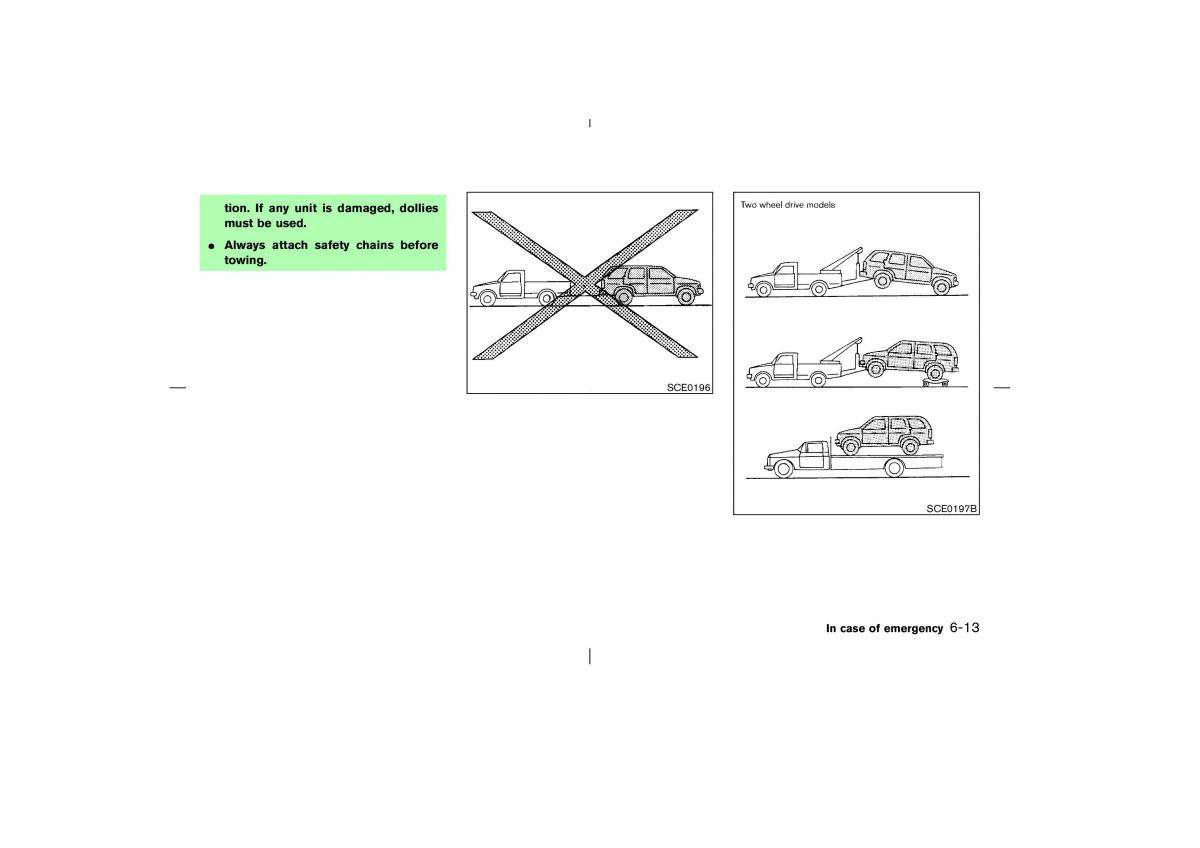 Nissan Pathfinder II 2 owners manual / page 210