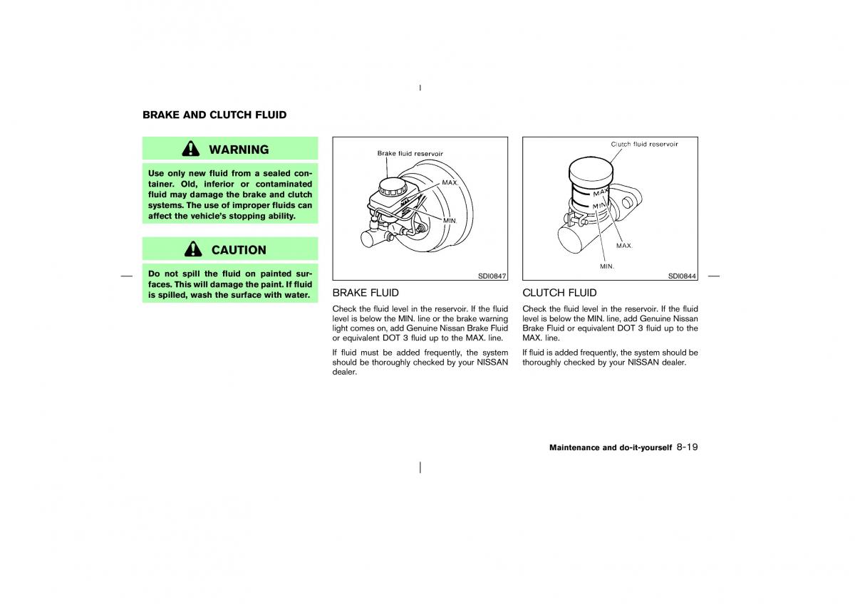 Nissan Pathfinder II 2 owners manual / page 240