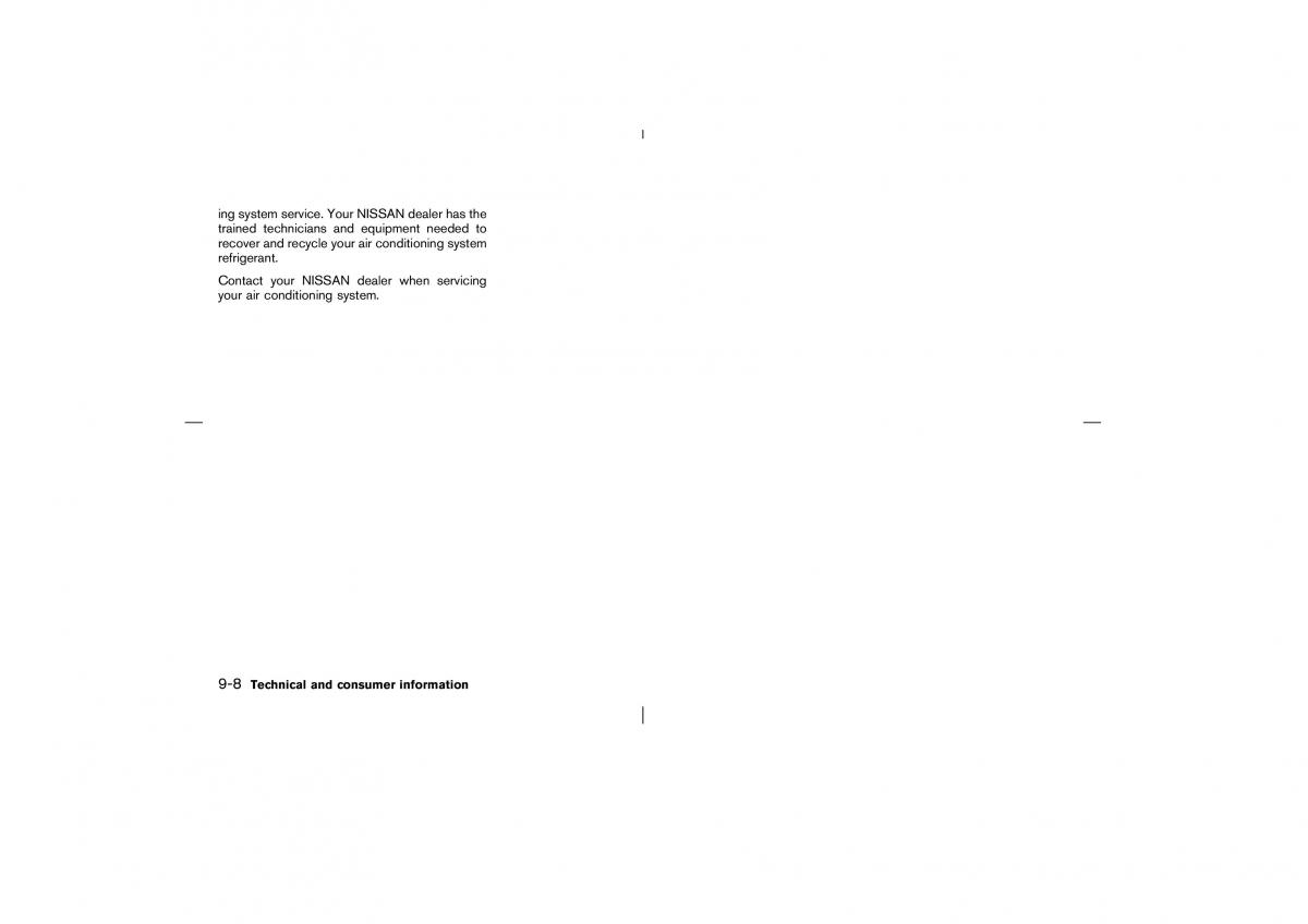 Nissan Pathfinder II 2 owners manual / page 271