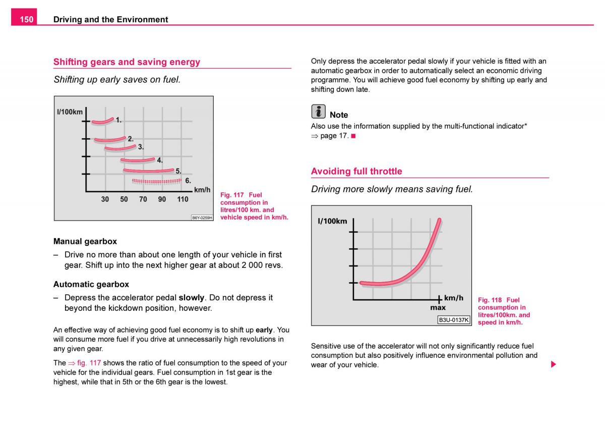 Skoda Fabia I 1 owners manual / page 151