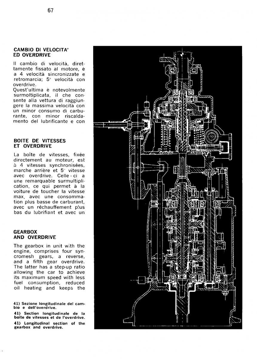 Ferrari 330 GT owners manual / page 70