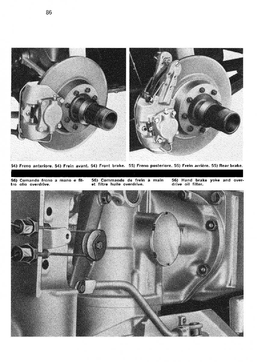 Ferrari 330 GT owners manual / page 89