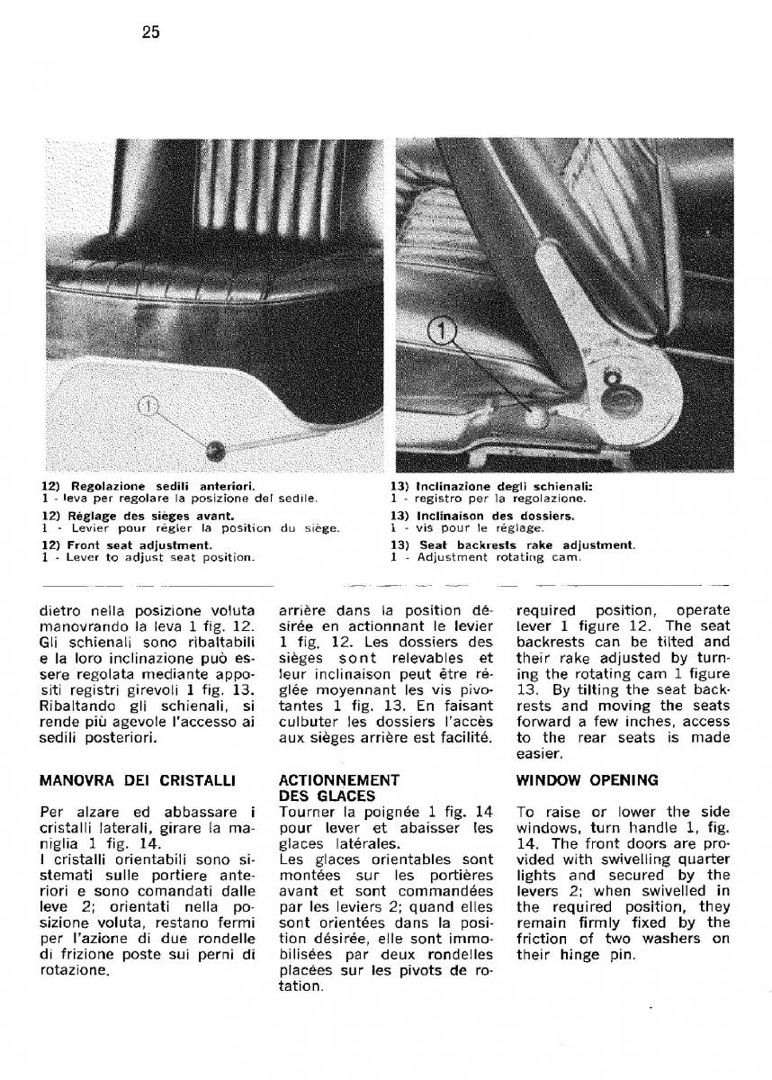 Ferrari 330 GT owners manual / page 28