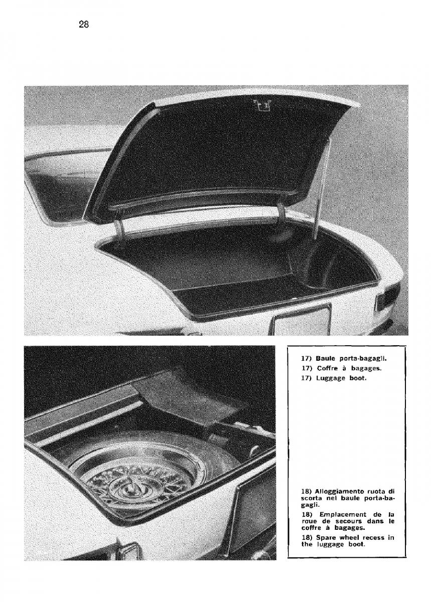 Ferrari 330 GT owners manual / page 31