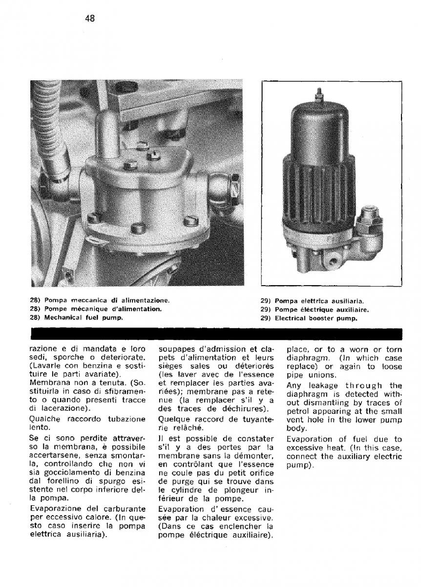 Ferrari 330 GT owners manual / page 51