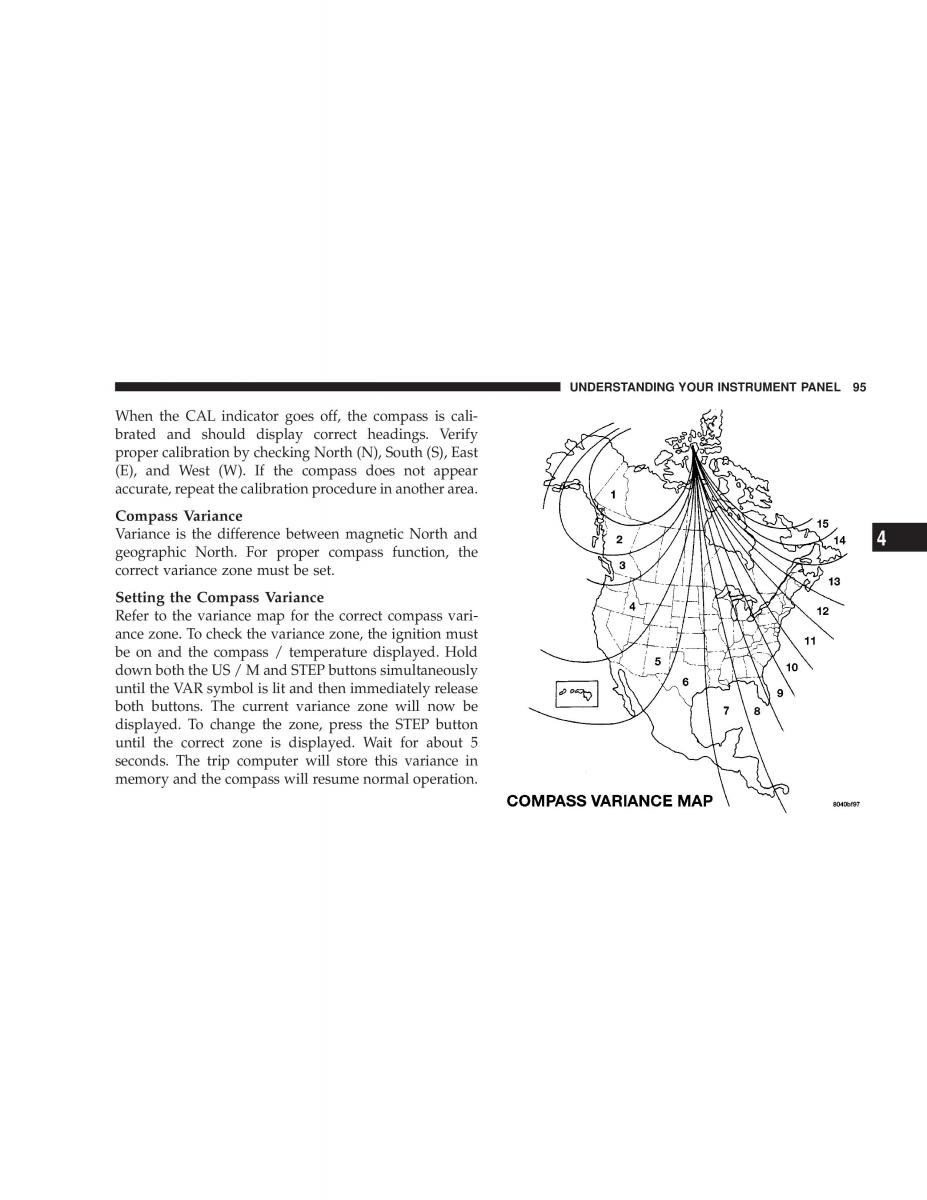 Chrysler Sebring JR27 Convertible owners manual / page 95