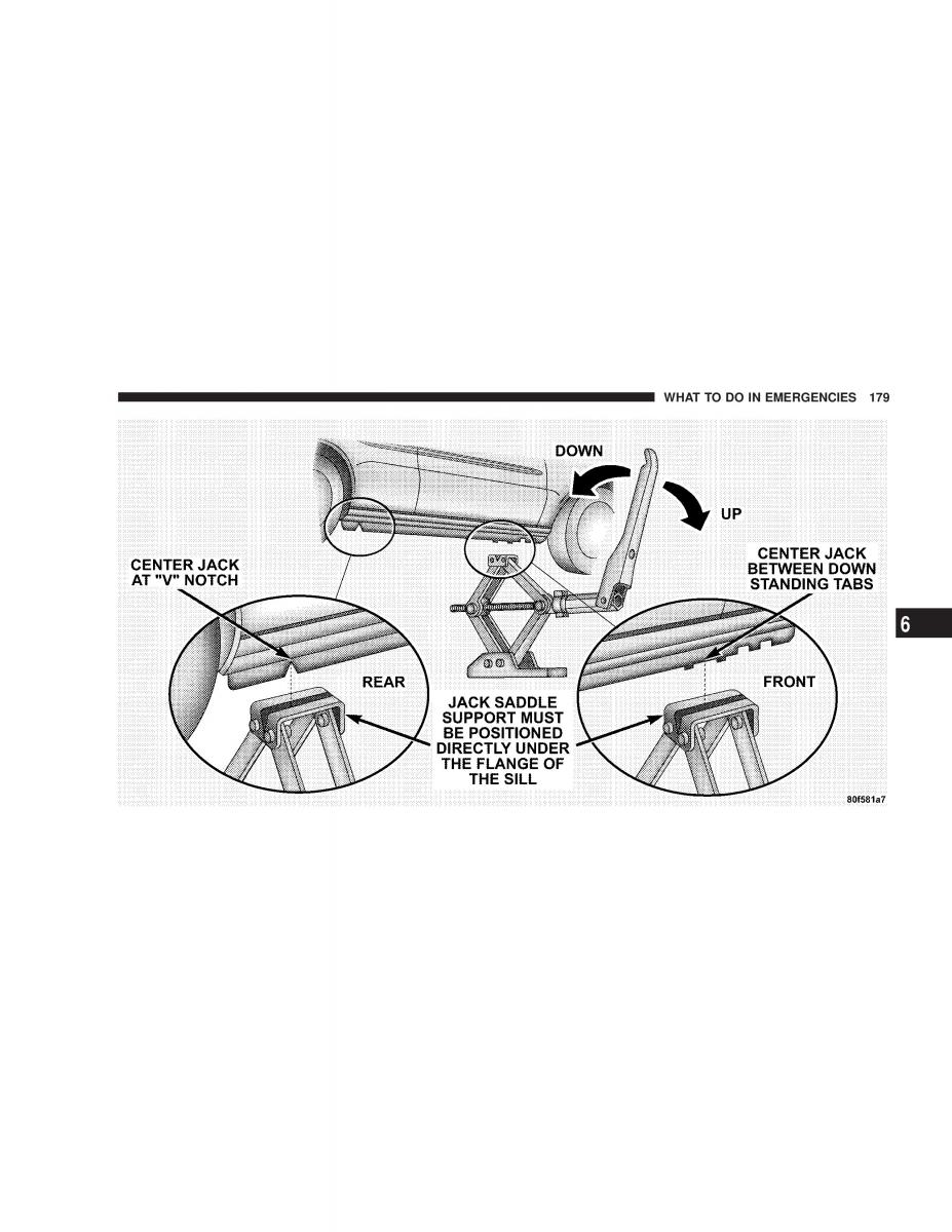 Chrysler Sebring JR27 Convertible owners manual / page 179