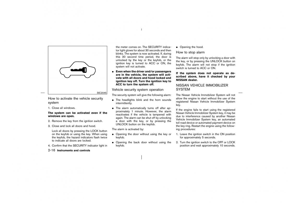 Nissan Murano Z50 owners manual / page 67