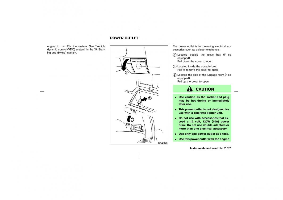 Nissan Murano Z50 owners manual / page 78