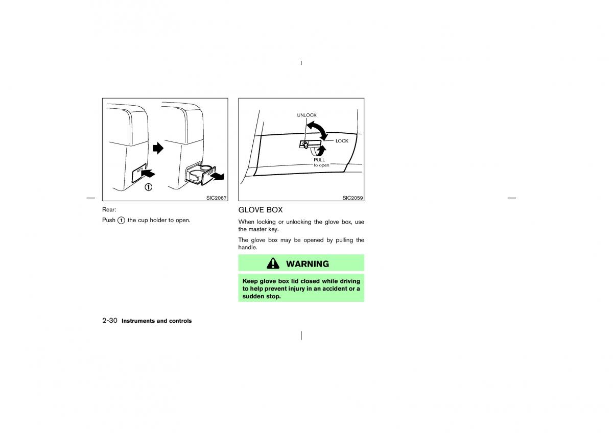 Nissan Murano Z50 owners manual / page 81