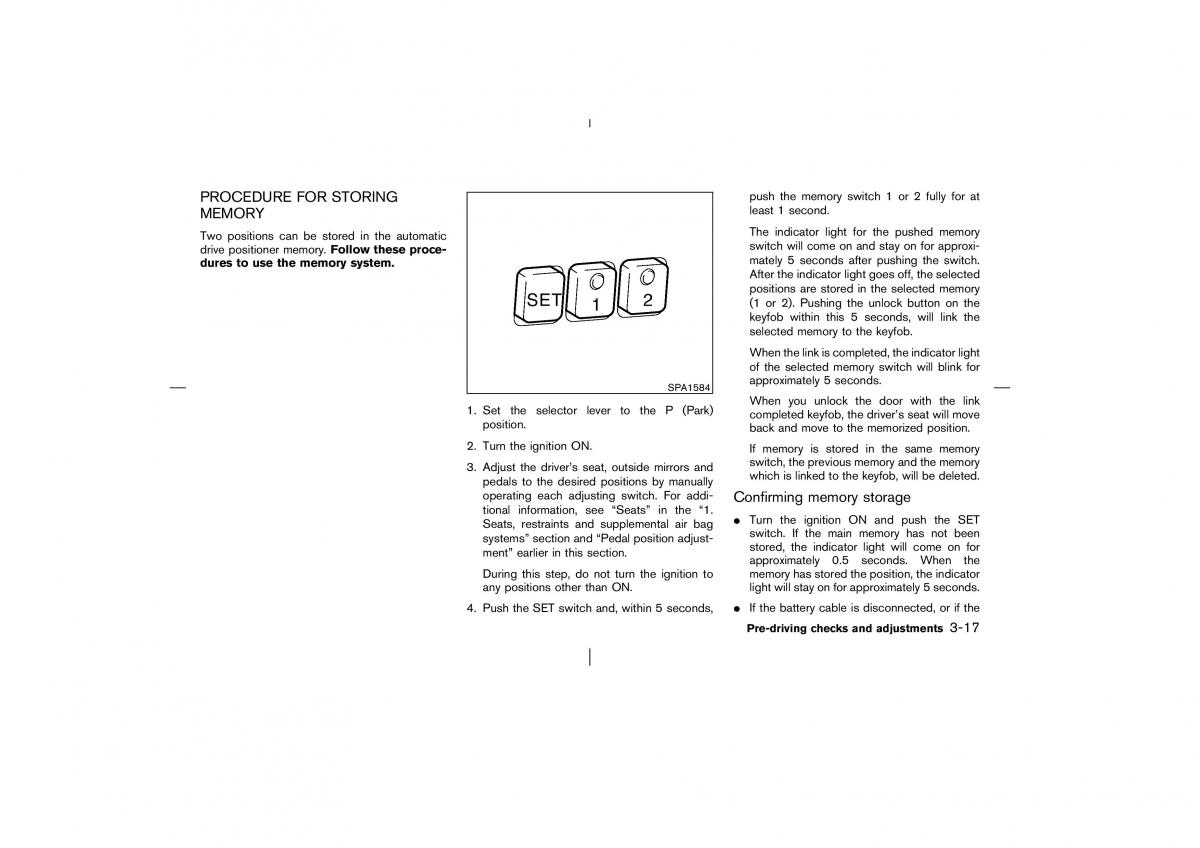 Nissan Murano Z50 owners manual / page 114