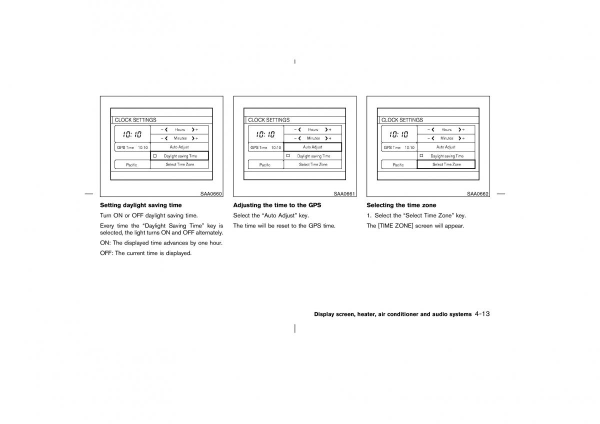 Nissan Murano Z50 owners manual / page 130