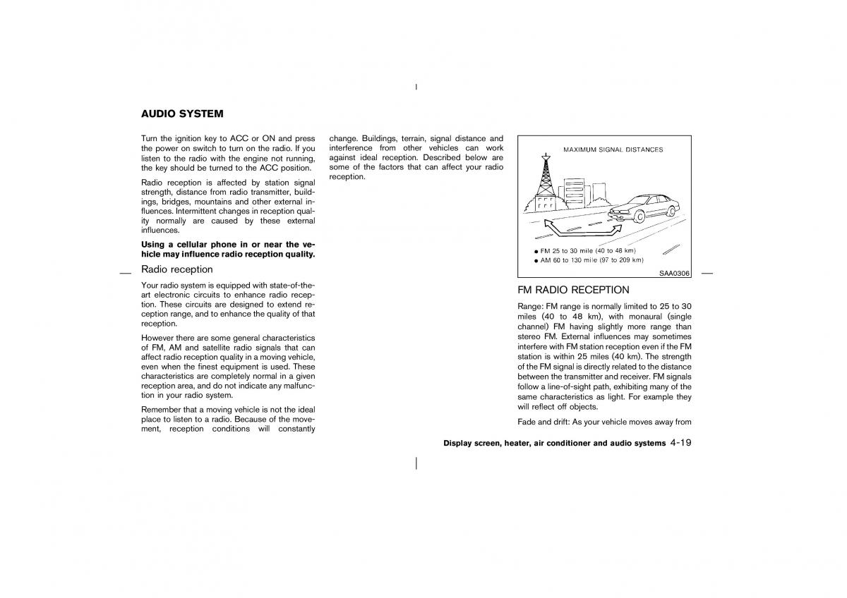 Nissan Murano Z50 owners manual / page 136