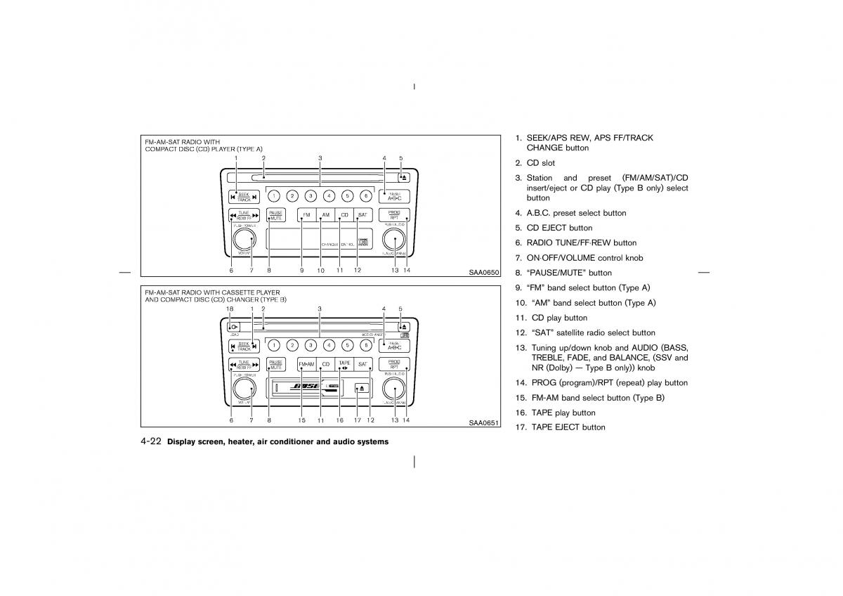 Nissan Murano Z50 owners manual / page 139