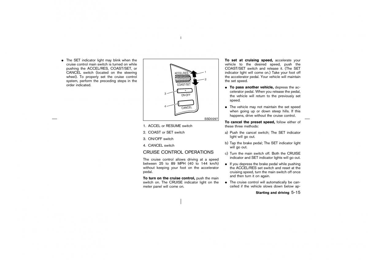 Nissan Murano Z50 owners manual / page 164