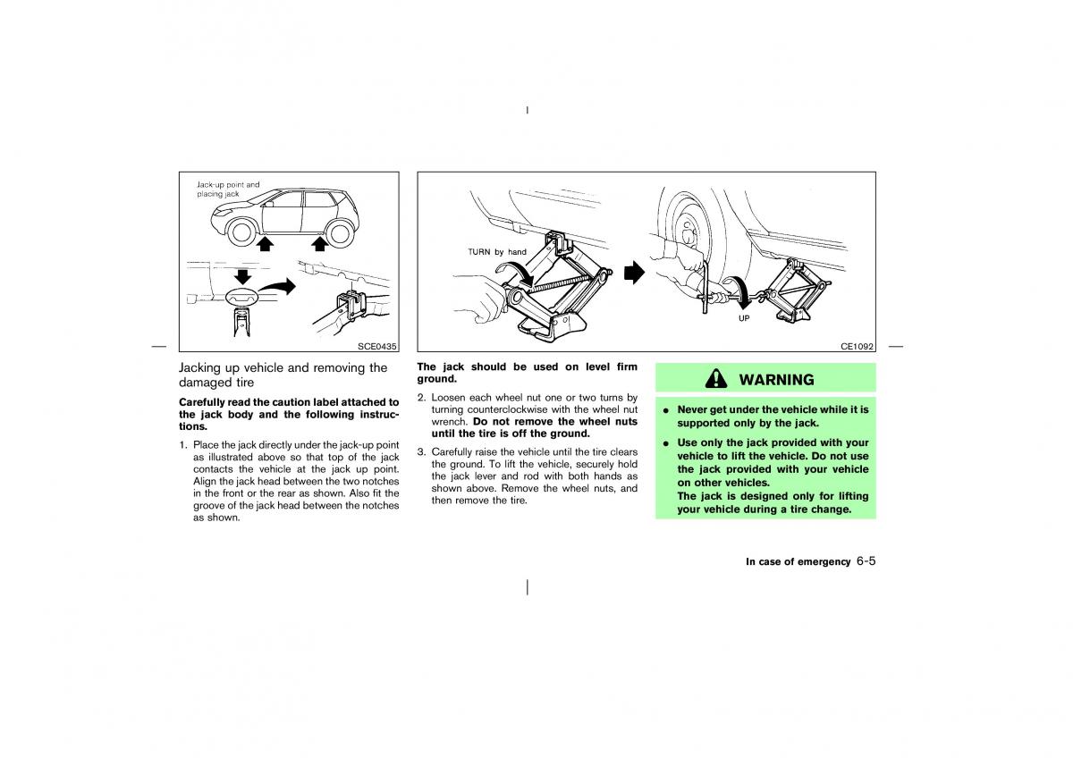 Nissan Murano Z50 owners manual / page 180