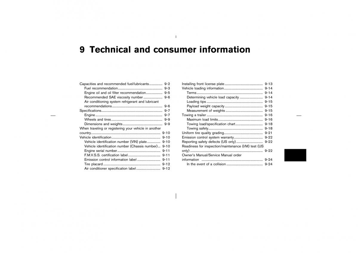 Nissan Murano Z50 owners manual / page 232