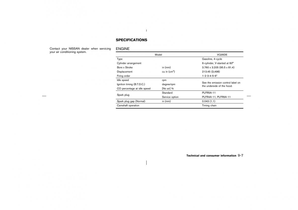 Nissan Murano Z50 owners manual / page 238