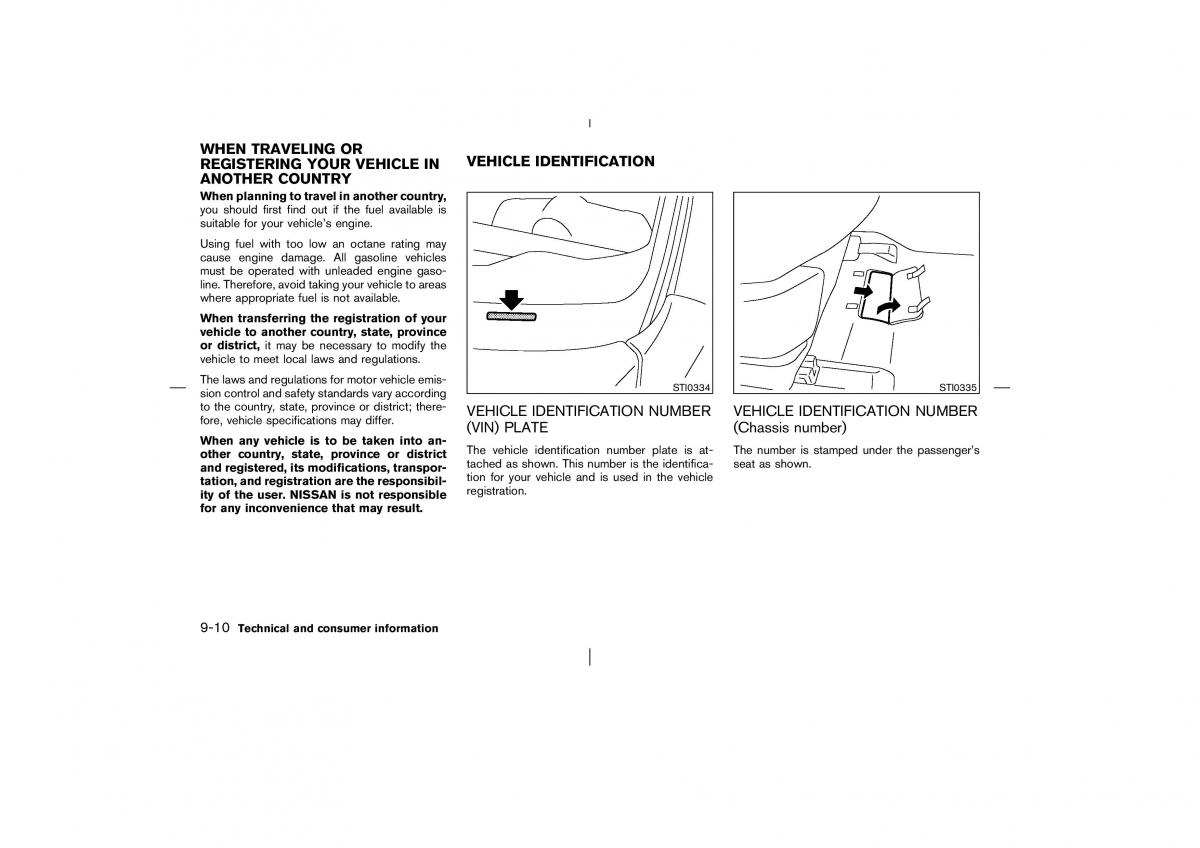 Nissan Murano Z50 owners manual / page 241