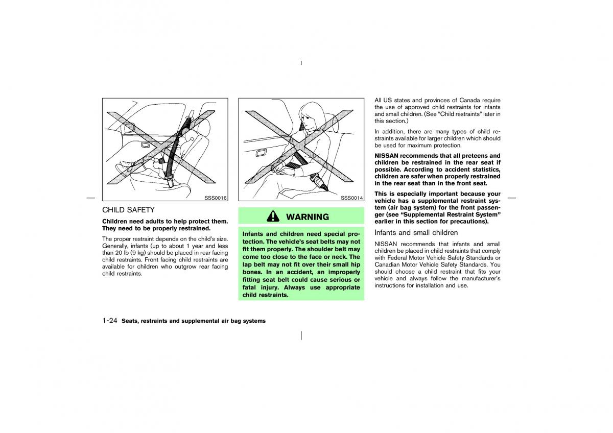 Nissan Murano Z50 owners manual / page 29