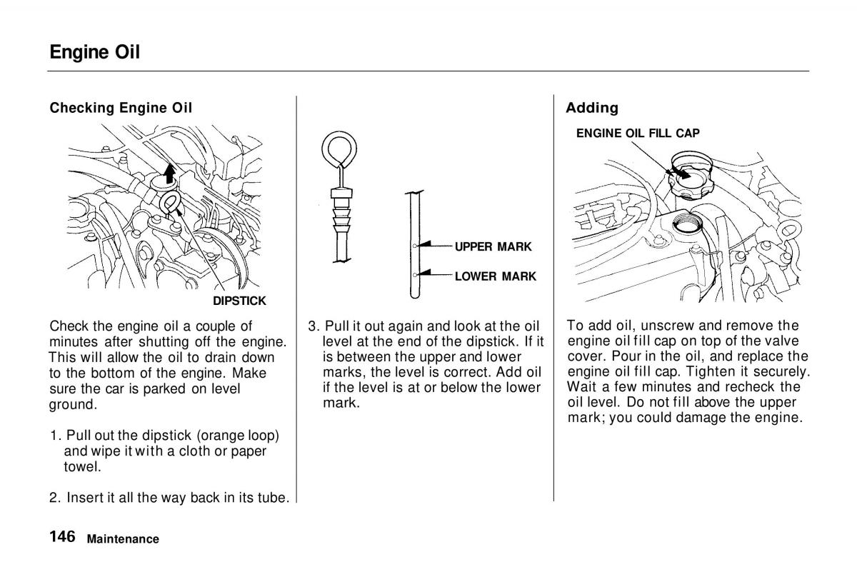 manual  Honda Odyssey I 1 Honda Shuttle Isuzu Oasis owners manual / page 145