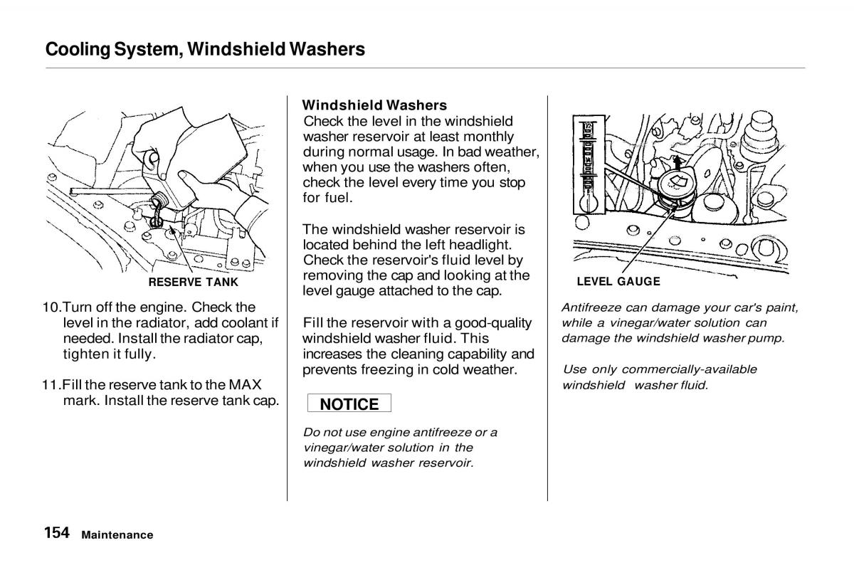 manual  Honda Odyssey I 1 Honda Shuttle Isuzu Oasis owners manual / page 153