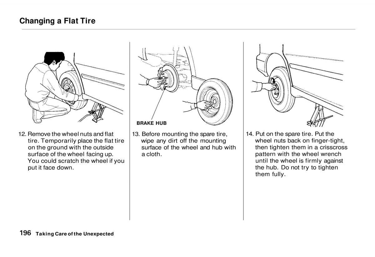 Honda Odyssey I 1 Honda Shuttle Isuzu Oasis owners manual / page 195