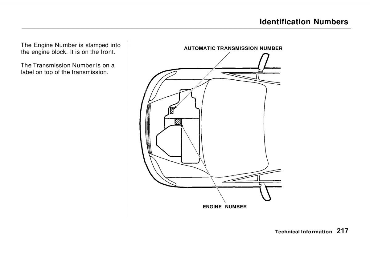 Honda Odyssey I 1 Honda Shuttle Isuzu Oasis owners manual / page 215