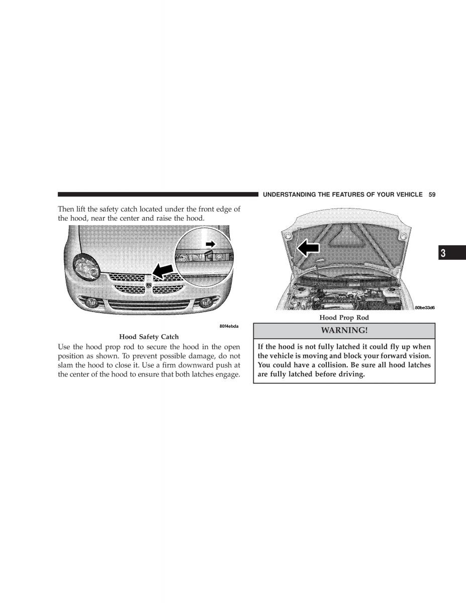 Chrysler Neon II 2 Dodge Neon owners manual / page 59