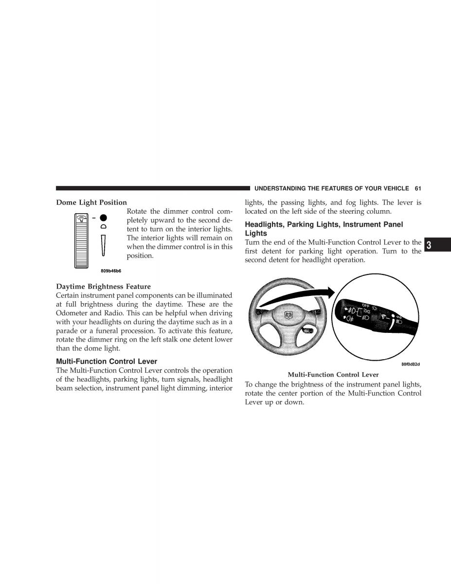 Chrysler Neon II 2 Dodge Neon owners manual / page 61