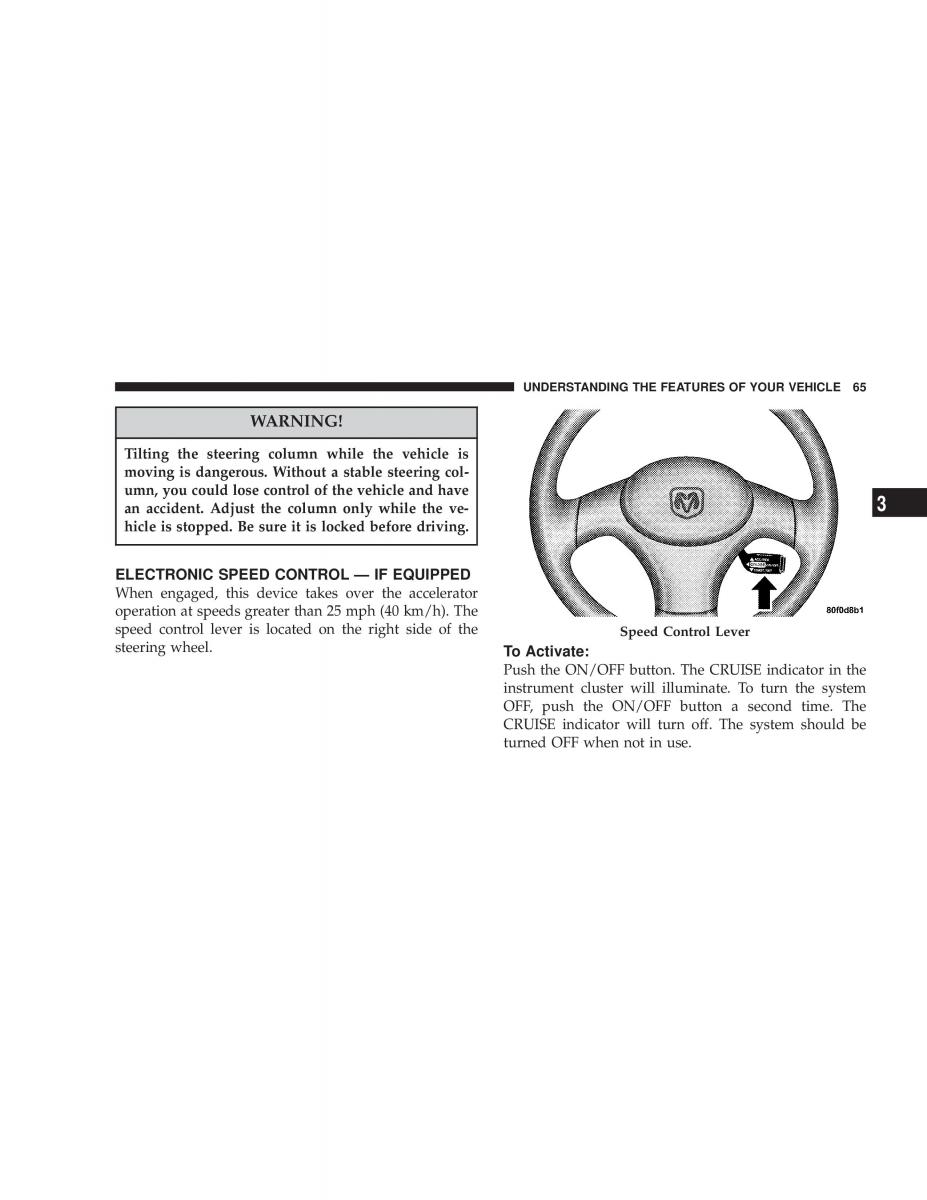 Chrysler Neon II 2 Dodge Neon owners manual / page 65