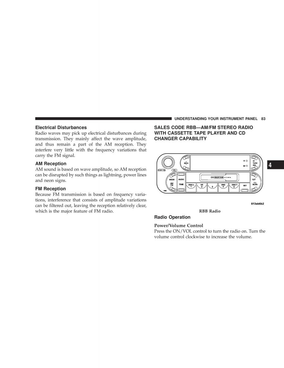 Chrysler Neon II 2 Dodge Neon owners manual / page 83