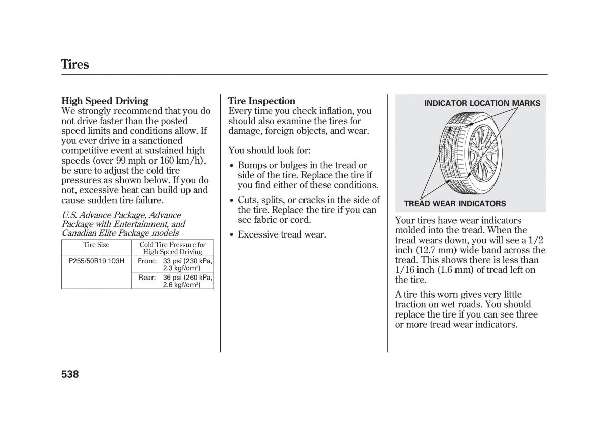 Acura MDX II 2 owners manual / page 545