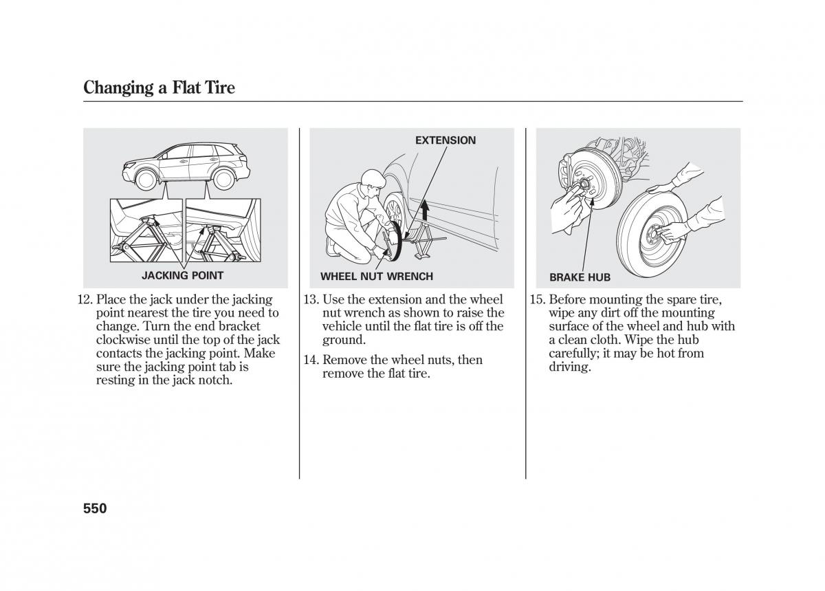 Acura MDX II 2 owners manual / page 557