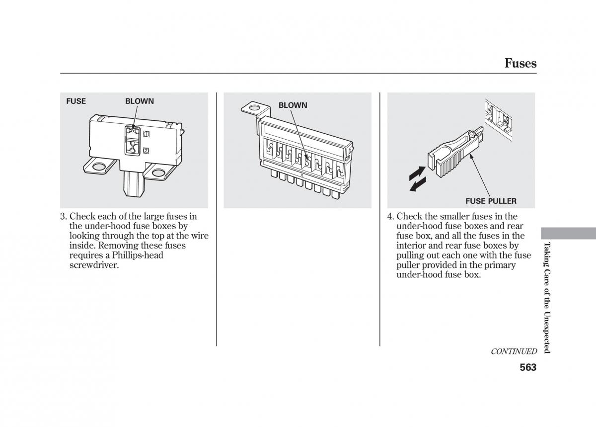 Acura MDX II 2 owners manual / page 570