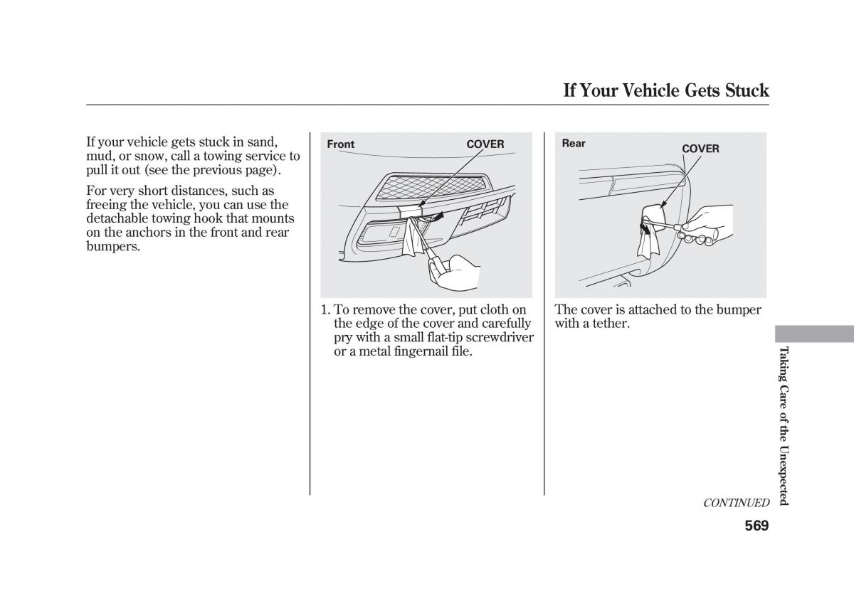 Acura MDX II 2 owners manual / page 576