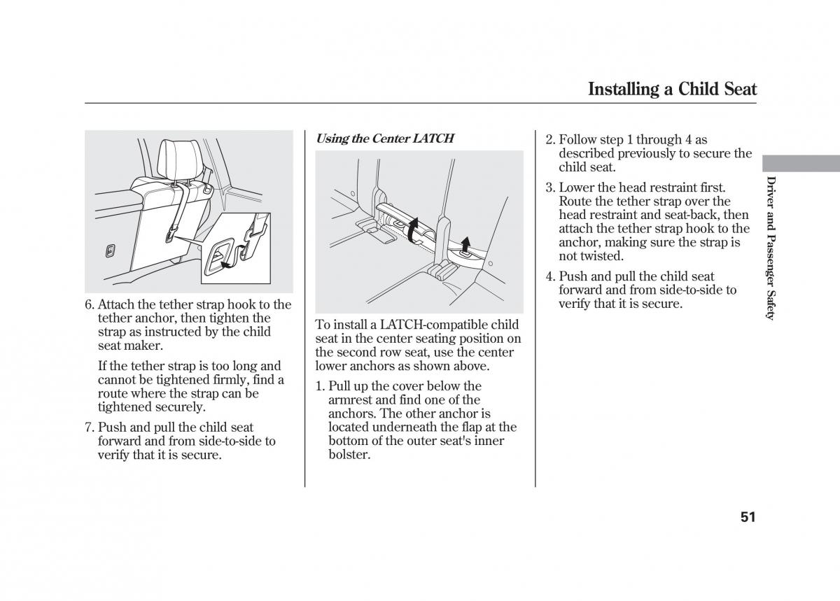 Acura MDX II 2 owners manual / page 58