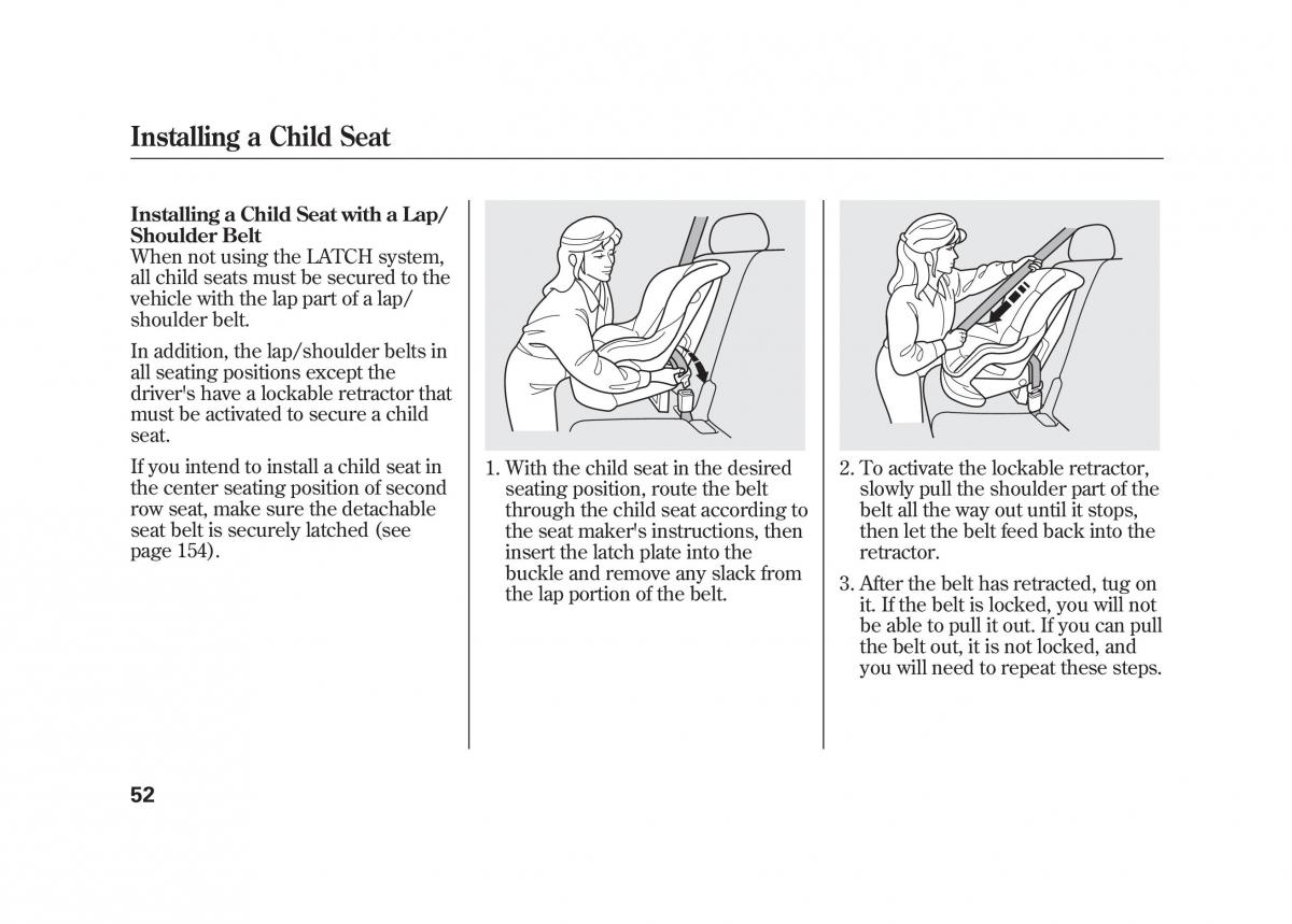 Acura MDX II 2 owners manual / page 59