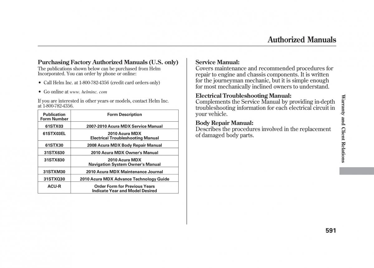 Acura MDX II 2 owners manual / page 598