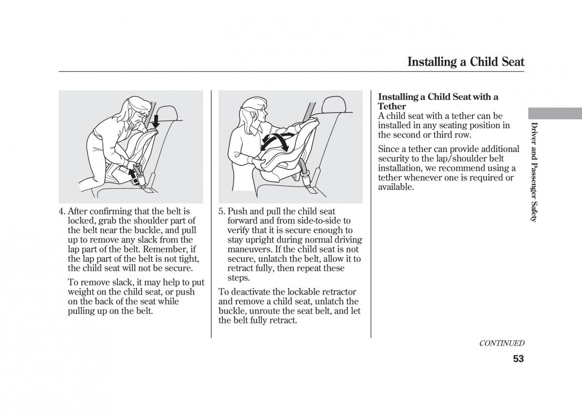 Acura MDX II 2 owners manual / page 60