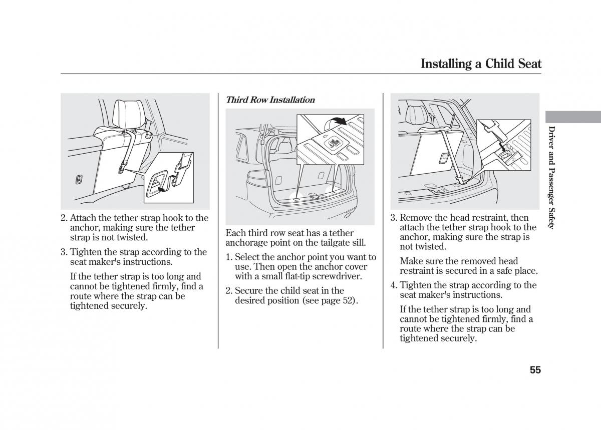 Acura MDX II 2 owners manual / page 62