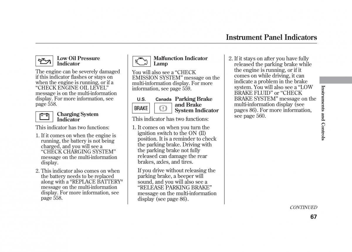 Acura MDX II 2 owners manual / page 74