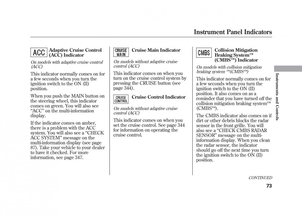 Acura MDX II 2 owners manual / page 80