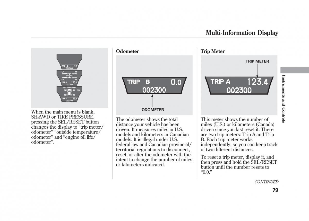 Acura MDX II 2 owners manual / page 86